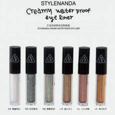 3CE������ɫ��Ƭ����Һ ��ˮ����Ⱦ ���۽���ͷ���� shiny eyeliner