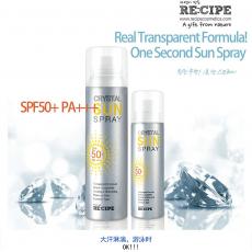 RECIPE ��˹�ˮ����ɹ����CRYSTAL SUN SPRAYȫ͸�� SPF50+PA++��û���ˣ�