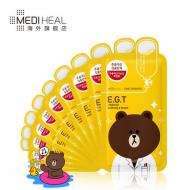 MEDIHEALMediheal/���ϻݶ�Line Friends E.G.T�޻���Ĥ10Ƭ/��