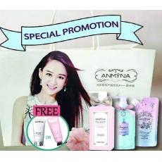 ANMYNA������ ���� ������ԡ¶300ml+������ԡ¶����װ300ml+�Ȼ���ԡ¶ û���κ���Ʒ